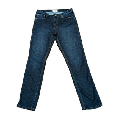 DU/ER Performance Denim Blue Jeans Straight High Rise Women s 30x29 WFLS4075