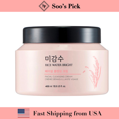 THE FACE SHOP Rice Water Bright Cleansing Cream  400ml Korean (US Seller)