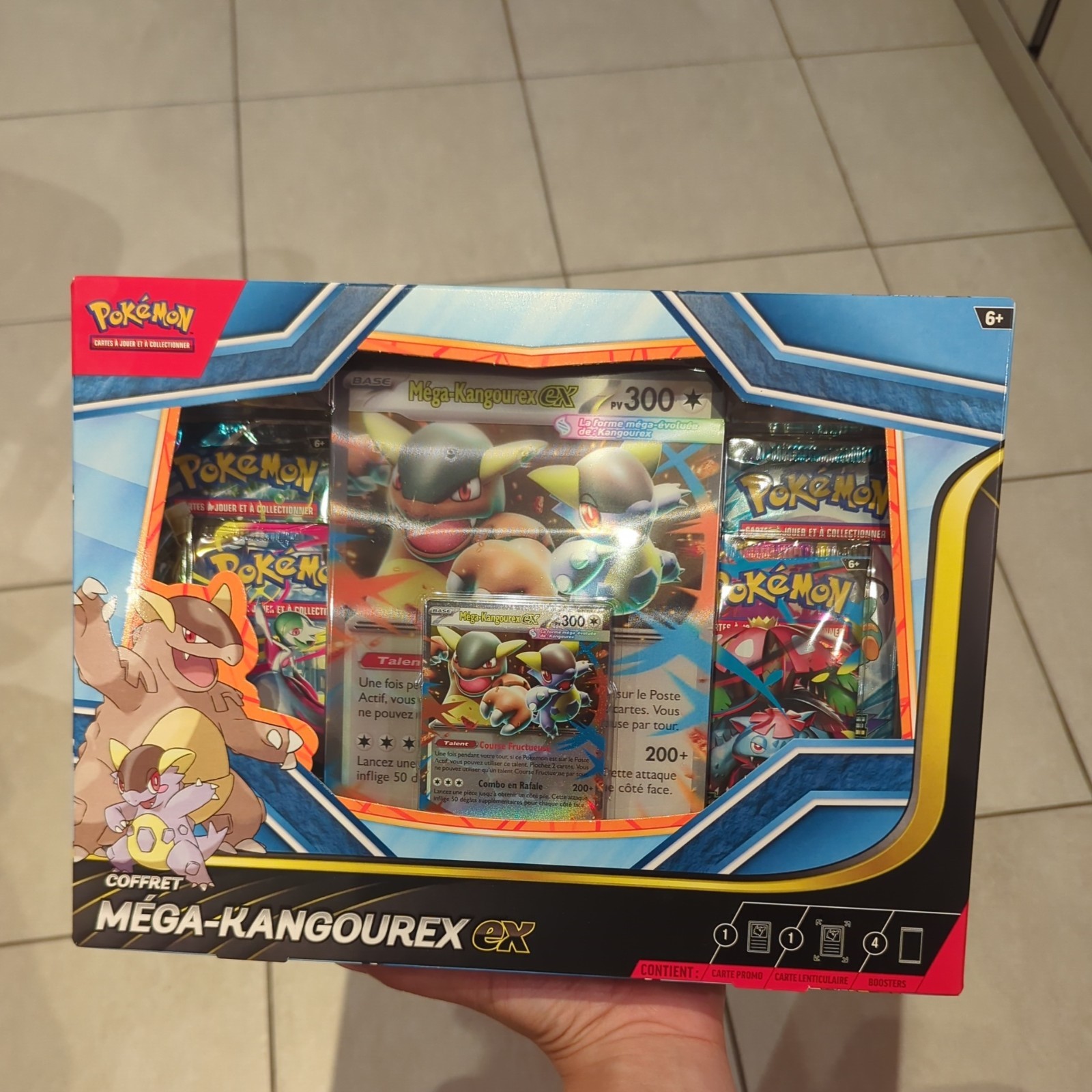 Pokémon  Coffret Collection Méga-Kangourex Ex Neuf Fr