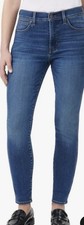 Kirkland Signature Women's High-Rise Skinny Jeans, Blue, Size: 8 Brand New