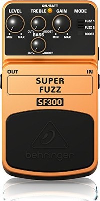 Behringer Super Fuzz SF300 Fuzz Guitar Effect Pedal for sale
