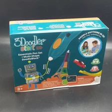 NEW 3Doodler Start + Essentials 3D Pen Set for Kids Plus 4 Doodleblock Kits NIB