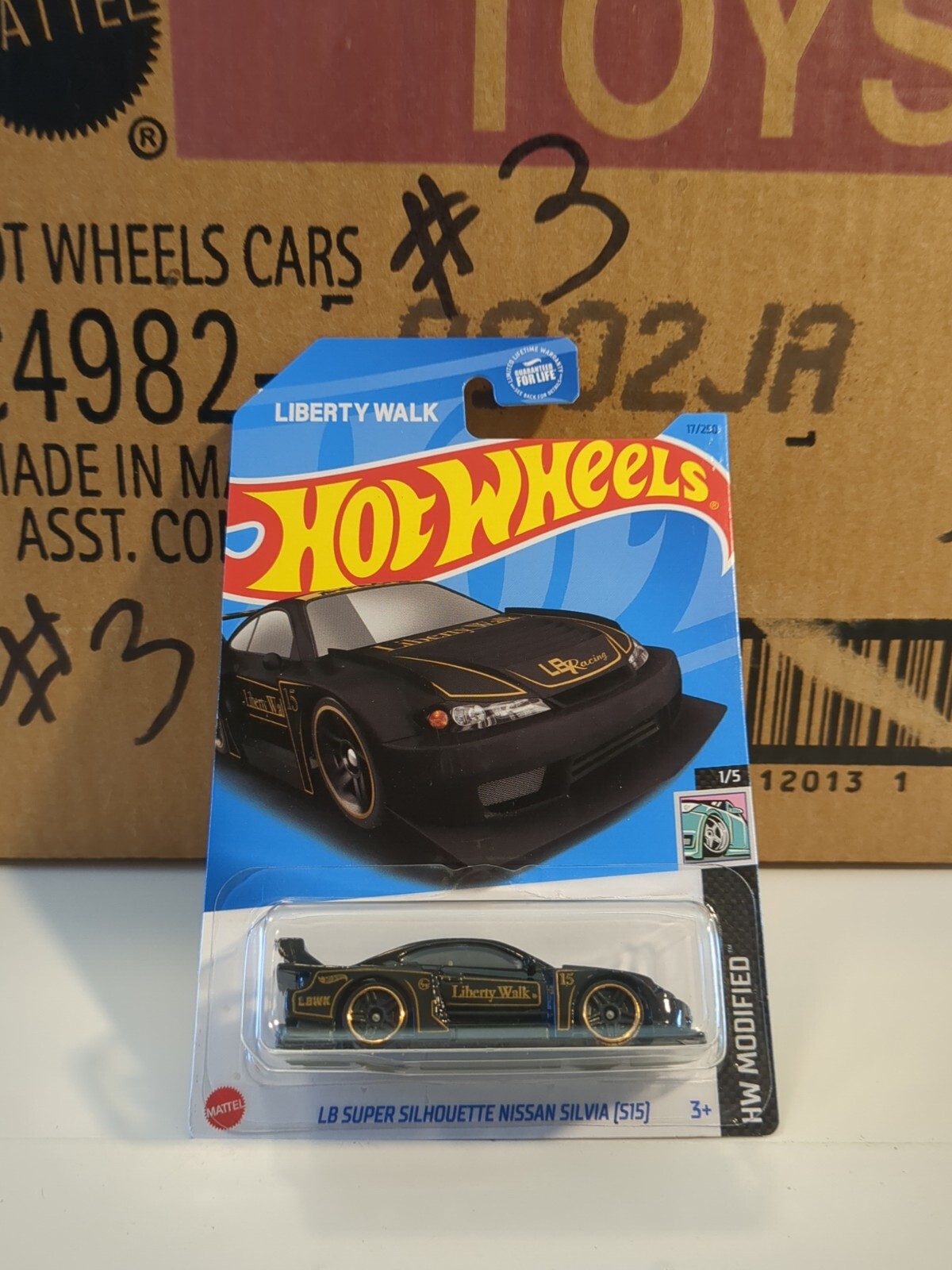 2023 Hot Wheels LB SUPER SILHOUETTE NISSAN SILVIA (S15) Liberty Walk