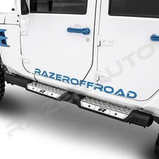 Step Armor Rock Sliders Rocker Guard Nerf Bar For 07-18 Jeep Jk Wrangler 4 Door