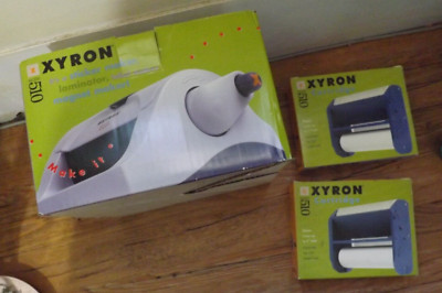 NEW XRYON 510 machine DIY sticker labels magnets laminating machine + 2 refills