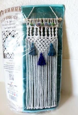 Macrame Zenbroidery Learn How Craft Kit ~Art of Creative Knotting ~NEW/Open Pkg