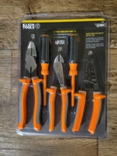 Klein Tools 1000V 5-Piece Insulated Tool Kit Safety Rtd 9415R FREE SAME DAY SHIP