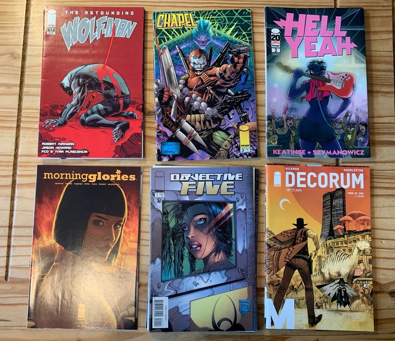 IMAGE LOT OF 20, WOLFMAN,CHAPEL,"HELL YEAH",OBJECTIVE FIVE. ALL HIGH GRADE