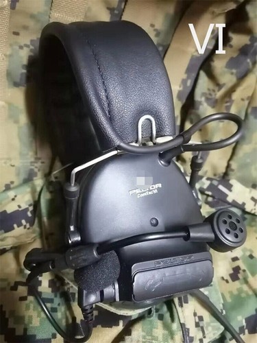 Comtac XPI VI C5 C6 Komunikacja Redukcja szumów Taktyczny zestaw słuchawkowy Replika zapasów - Zdjęcie 12 z 18