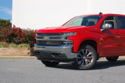 E&G Classics 2 Piece Black Mesh Style CNC Grill for 2019 - 2022 Silverado 1500