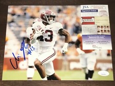 Malachi Moore Signed Autographed 8x10 Photo Alabama Roll Tide JSA N4