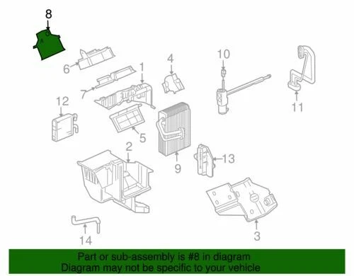 Motor de soprador genuíno GM 2001-2008 Chevrolet Buick Saturn Pontiac HVAC 15249638 - Imagem 2 de 2