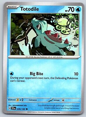 Totodile - Temporal Forces TEF EN 039/162 Pokemon TCG | eBay
