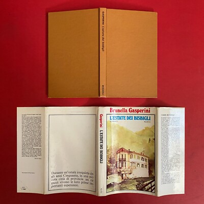 Brunella GASPERINI - L'ESTATE DEI FLÜSTERN Ed Rizzoli (1980) Buch Cop. Rigida