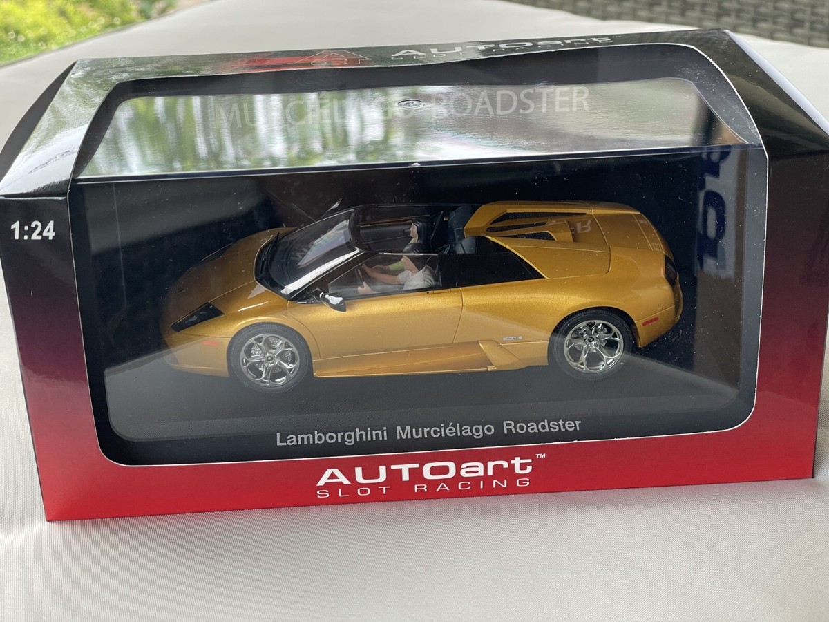 14041 AUTOart Lamborghini Murcielago Roadster 1/24 Slot Car. NEW