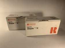 RICOH GENUINE 410508 TYPE H STAPLE CARTRIDGE SR810. Lot of 2