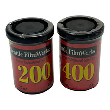 Seattle Filmworks 35mm Color Neg Film 2 Rolls 20 Shots 400 200 ISO Expired 2009