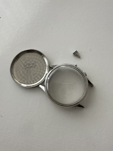 Vintage Bovet mono rattrappante Cassa Valjoux 84 Valjoux 22