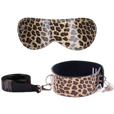 Cozy Feel fashion slave leather BDSM Role Play Adult Collar bondage Kit Toys