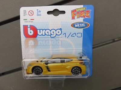Bburago Burago Renault Megane Sport 1:43 gelb OVP 2.0 16V TCe 1.6 1.4 1.9 dCi