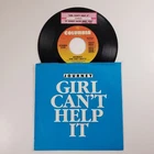 Journey "Girl Can't Help It" 45 Vg+ Tested Picture Sleeve Jukebox Title Strip