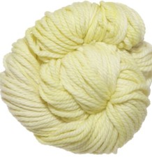 BUTTER YELLOW 100gr Skein 100yd Malabrigo CHUNKY x-Soft MERINO Wool Bulky YARN