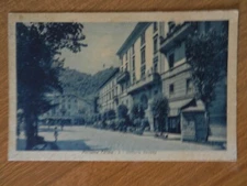 20098) BOLOGNA PROVINCE PORRETTA TERME VIA VITTORIO VENETO TRAVELLED 1952