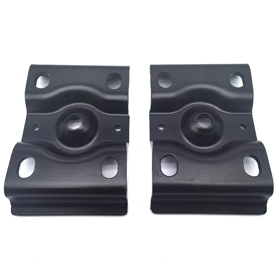 Soporte de placa de perno en U de resorte de eje trasero de 2 piezas para 99-10 Ford F-250 F-350 Super Duty Foto 2 de 2