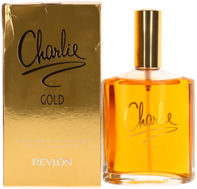 Charlie Gold By Revlon For Women EDT Perfume Spray 3.4oz Shopworn New