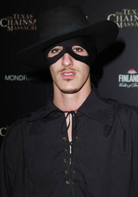 Eric Balfour at The Texas Chainsaw Massacre Halloween Party At The- Old Photo