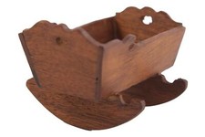 Bambole Casa Americana Bambino a Dondolo Culla/Lettino Culla Navicella