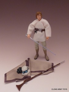 Star Wars Luke Skywalker Farmboy Black Series Collection Tbs 6 Inch Landspeeder Ebay
