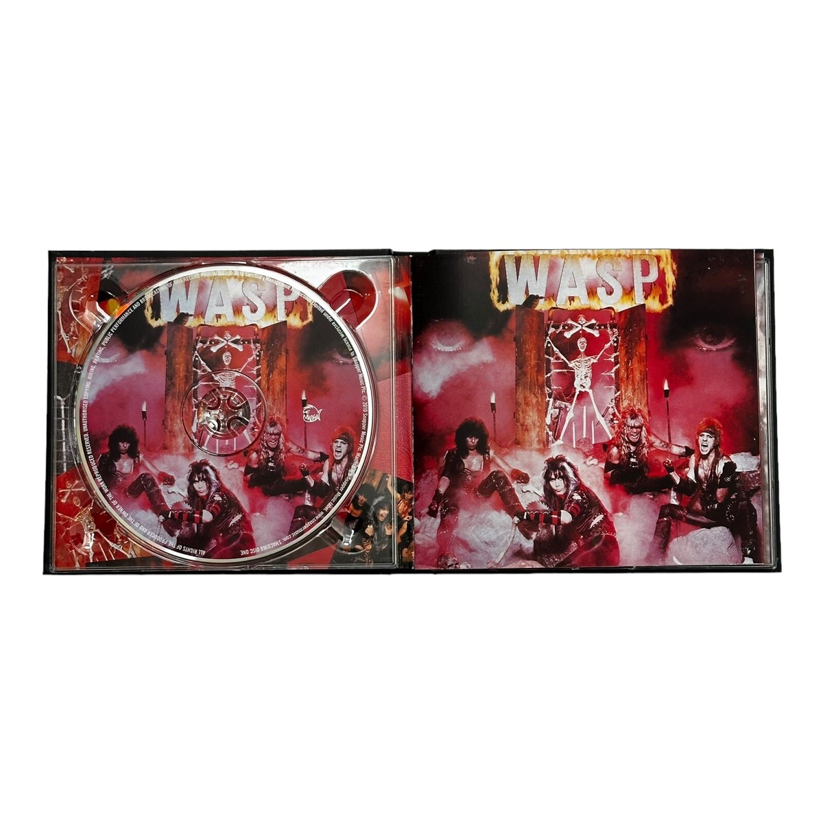 W.A.S.P. Heavy Metal Remastered Self-Titled Deluxe 2CD Digibook