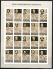 Mint US Underground Railroad Pane of 20 Forever Stamps Scott# 5834-5843 (MNH)