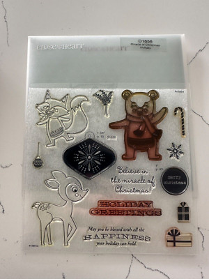 Close To My Heart D1656 Miracle of Christmas Holiday Premium Decorative Stamps