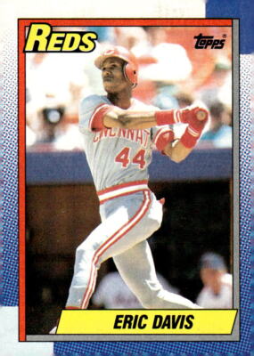 1990 Topps #260 Eric Davis - Cincinnati Reds | eBay