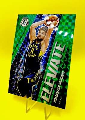 Domantas Sabonis 20-21 Panini- Mosaic Elevate Indiana Pacers NBA *Green Reactive