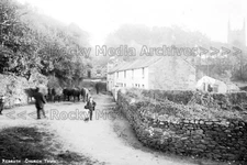 Kvv-183 Churchtown, Redruth, Cornwall 1920. Photo