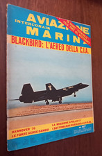 RIVISTA INTERCONAIR AVIAZIONE E MARINA N 67 1970 BLACKBIRD L'AREO DELLA CIA