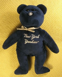 yankees beanie baby
