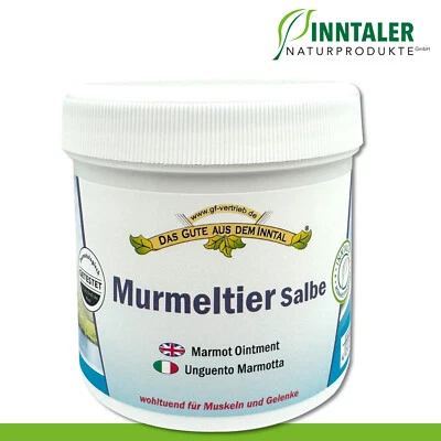 200 ml Murmeltier Salbe für Muskeln und Gelenke Inntaler Naturprodukte