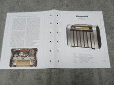 Schaltplan für Röhrenkofferradio Radio Blaupunkt Nixe K610A Rundfunkmuseum