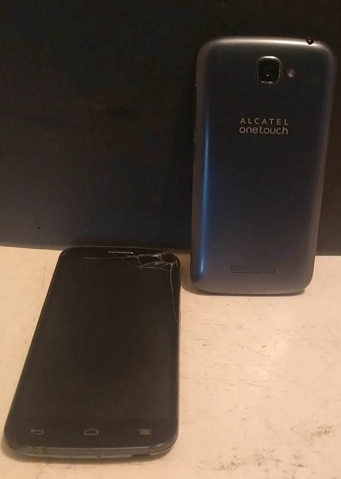 Alcatel One Touch Fierce 2 7040N Para Piezas Salvamento Lote de 2 Botones Marco Cámara Foto 4 de 4