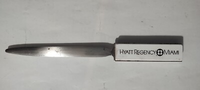 Hyatt Regency Miami Letter Opener Florida