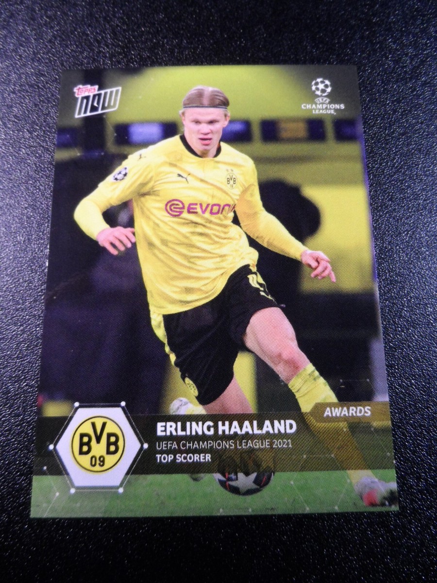 Erling Haaland - UCL Topps Now 2020/2021 - Card #87 UEFA | eBay