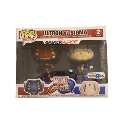 POP! Games Ultron VS Sigma GamerVerse Marvel VS Capcom Vinyl Bobble-Heads 2 Pack