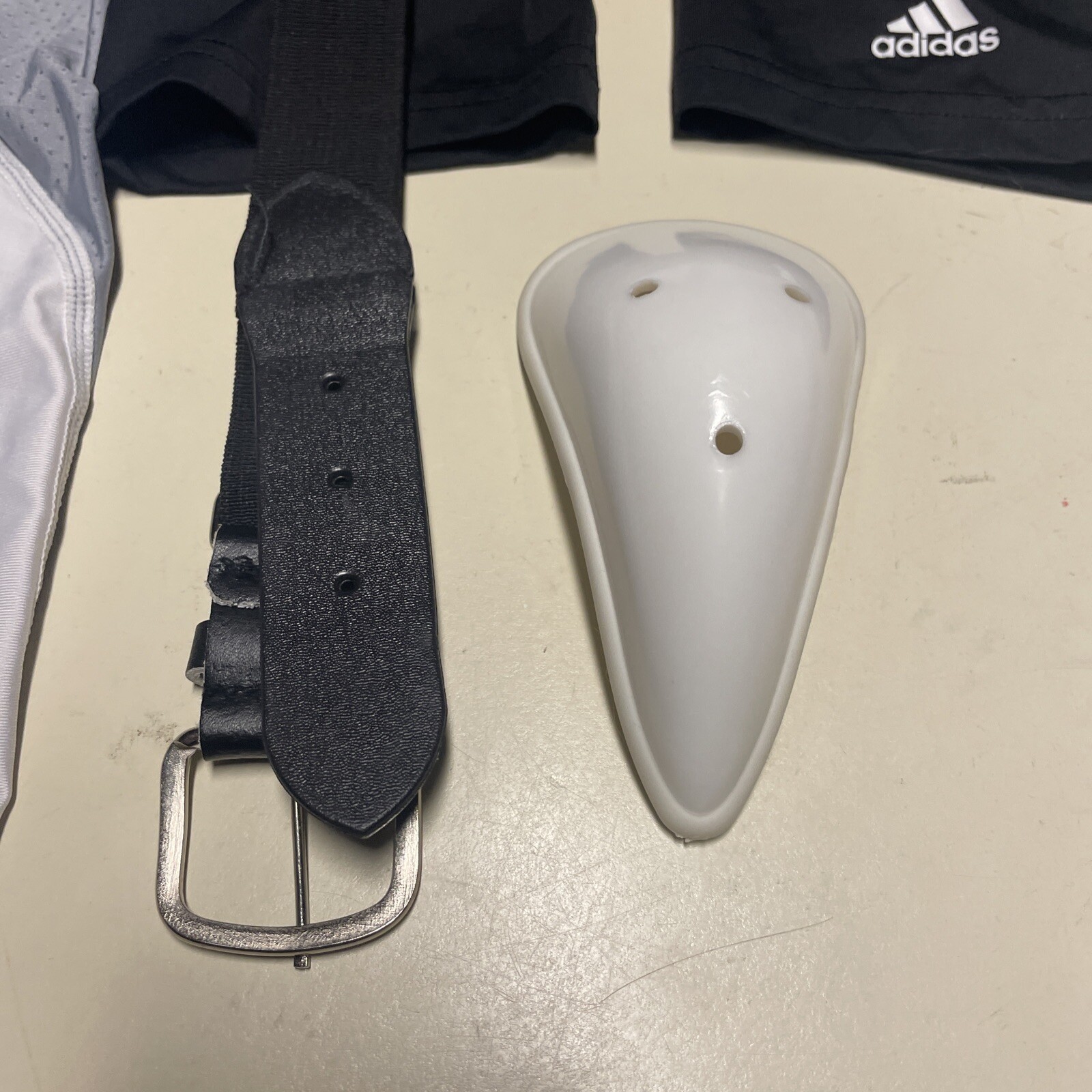 8 Baseball Pants Gray White McDavid Hex Chest Protector Adidas Sliding Shorts XS eBay