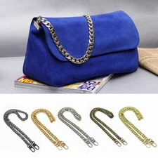 Metal Chain Strap Replacement Handle for Crossbody Shoulder Handbag Purse 47inch