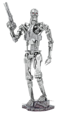 Fascinations ICONX Terminator T-800 Endoskeleton 3D Metal Earth