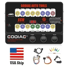GODIAG GT100 E-CU Connector OBD II Break Out Box Protocol Detector Test Platform
